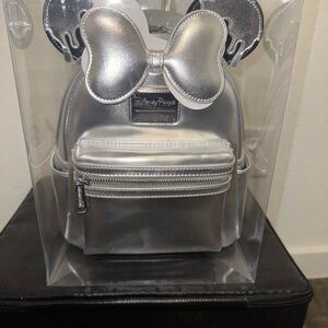 Disney Parks Platinum drip loungefly